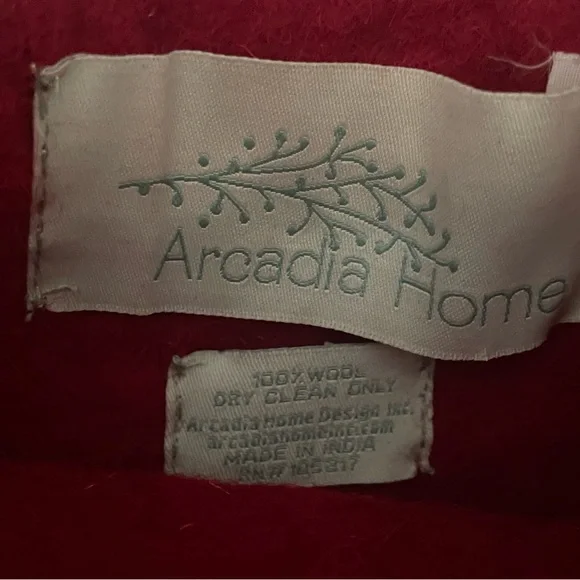 Arcadia Snowman Stocking - Red and Cream - Picture 3 of 4